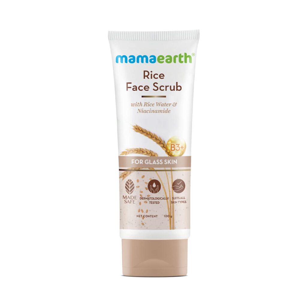 mama earth face scrub
