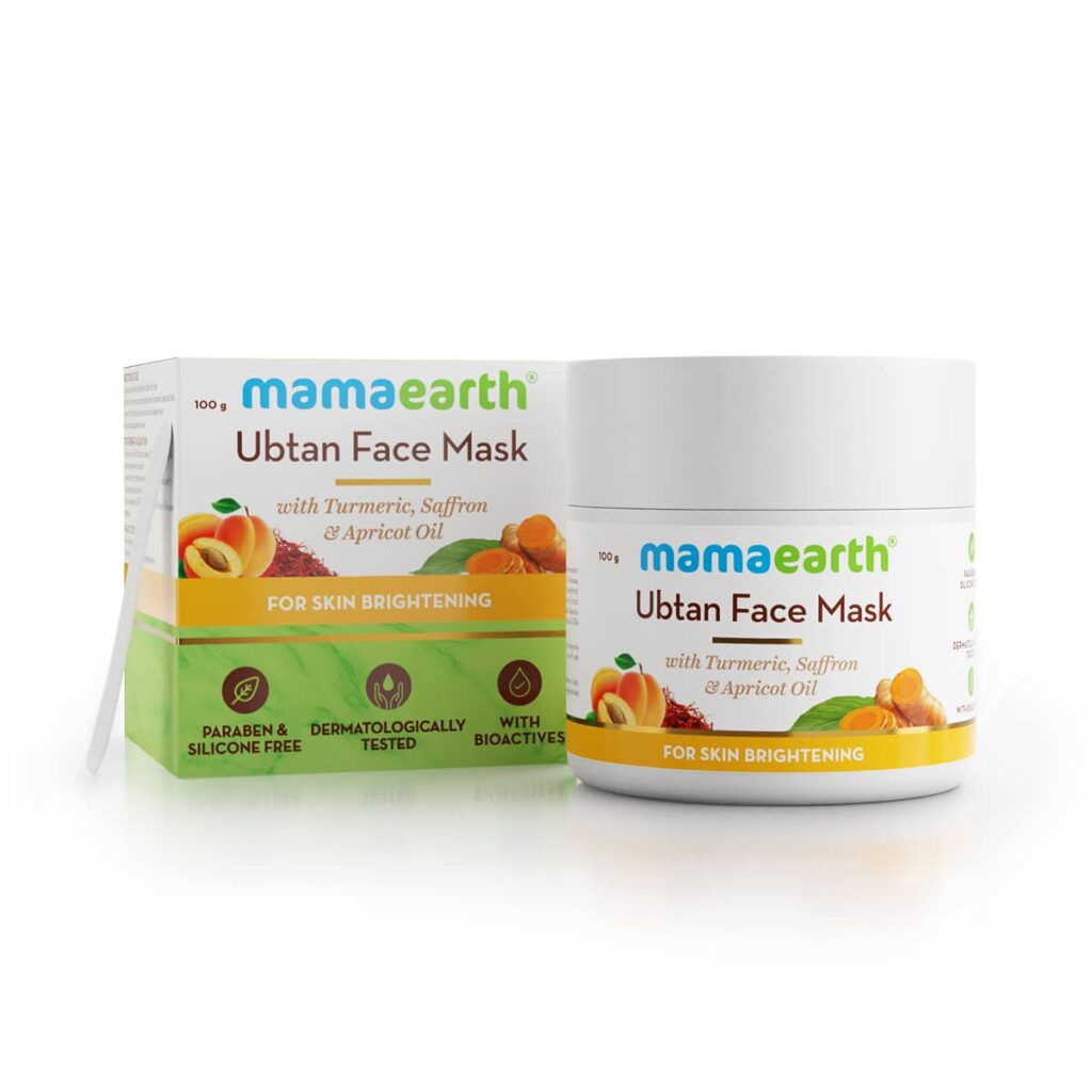 mamaearth ubtan facewash