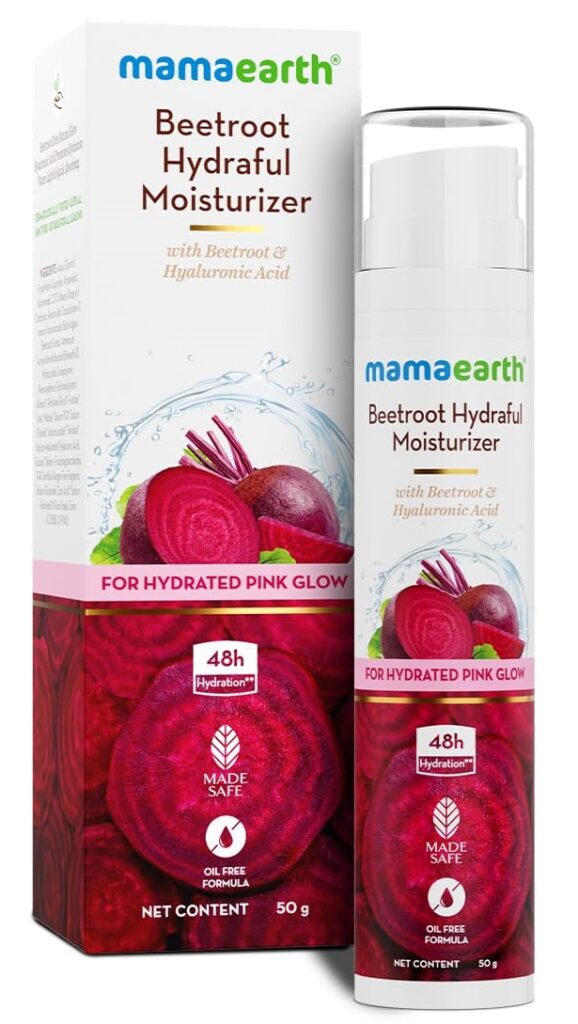 MAMAEARTH'S BEETROOT HYDRAFUL MOISTURIZER 